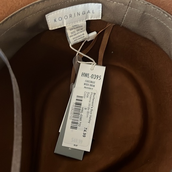 Western Chestnut wide brim hat - Picture 4 of 4